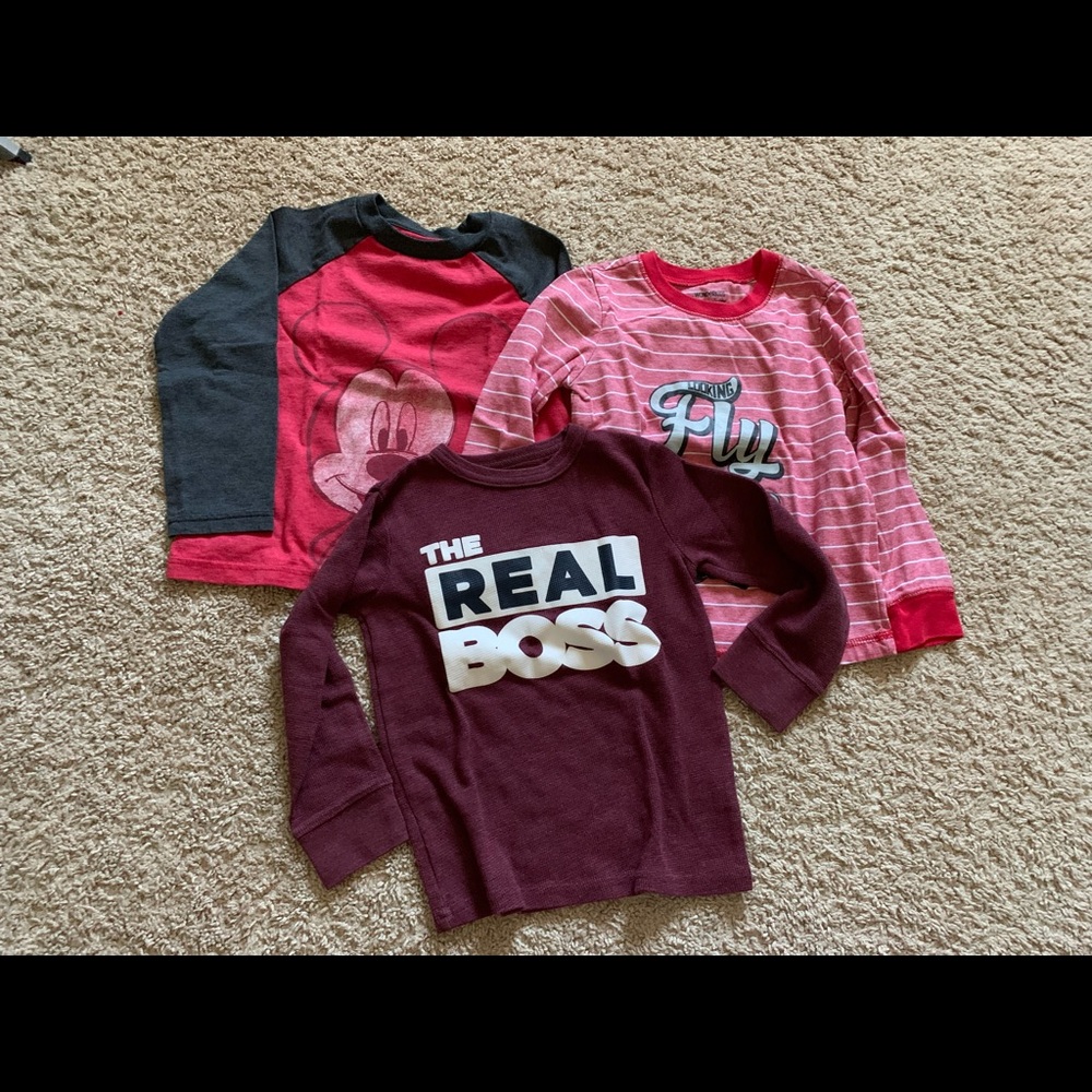 Boys 4T long sleeves